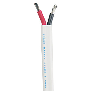 Ancor Standard Duplex Cable  Flat 122 AWG  2 x 3mm RedBlack  500 121350