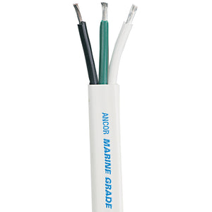 Ancor White Triplex Cable  143 AWG  Flat  250 131525
