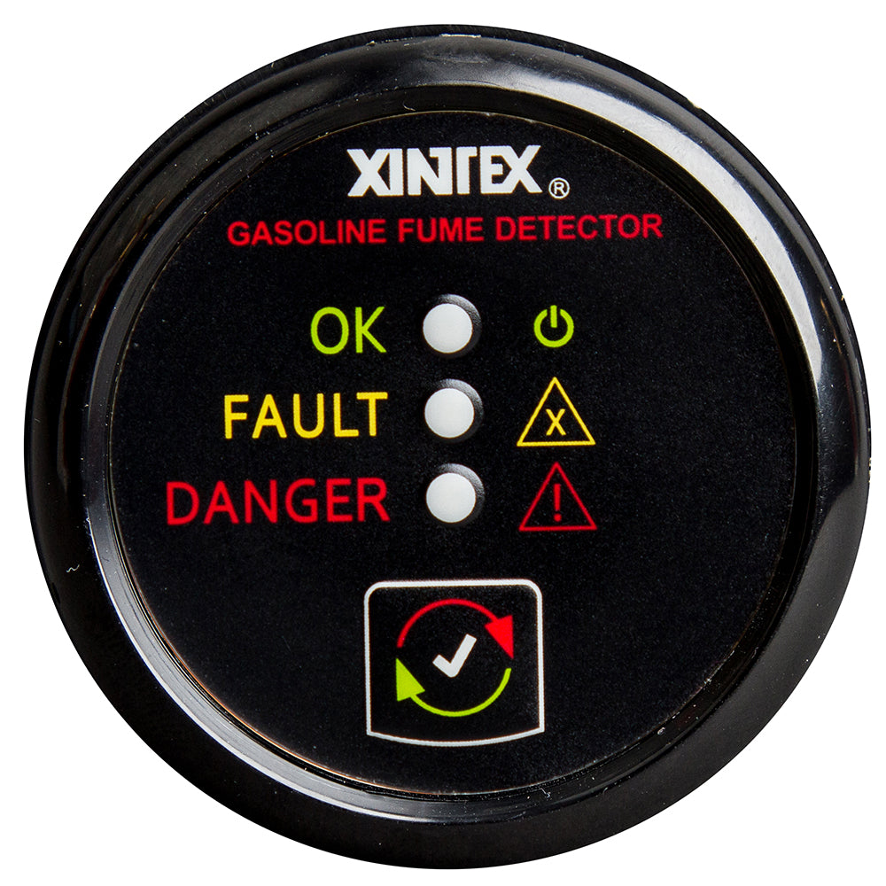 FireboyXintex Gasoline Fume Detector  Black Bezel  1224V G1BR