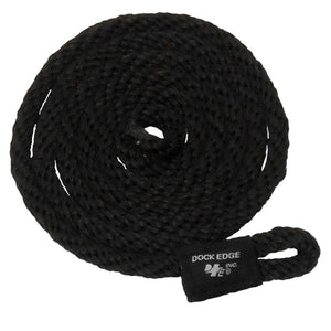 Dock Edge Fender Line  38 x 5  Black  2Pack 91566F