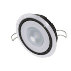 Lumitec Mirage Positionable Down Light  Spectrum RGBW Dimming  White Bezel 115127