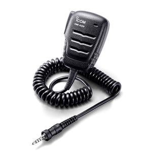 Icom HM228 Compact IPX7 Waterproof Speaker Microphone fM93D HM228
