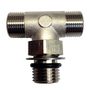 Uflex Boss Style TFitting  Nickel  ORB 6 to 38 COMP 71955T