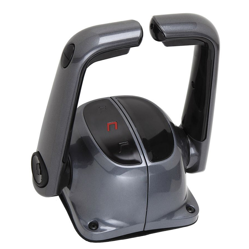 UflexTwin Lever Top Mount Control wNeutral Lock  Trim Switch  Black B502BTL