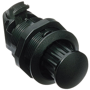 Southco PopOut Knob Latch wFixed Grip Threaded Body  Black Plastic M12A135