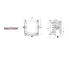 RIGID Industries DXL PRO  SpecterDriving LED  Pair  Black 322613