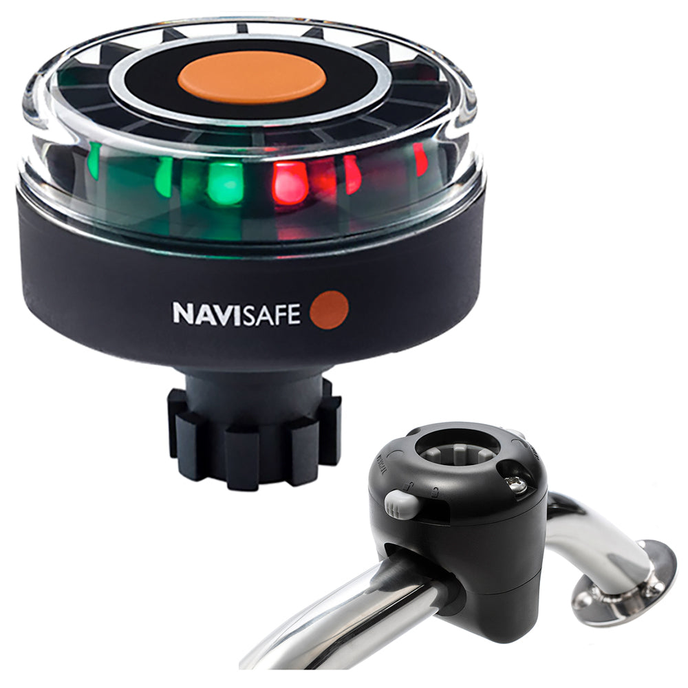 Navisafe Navilight Tricolor 2NM wNavibolt Base  Rail Mount  Black 342KIT