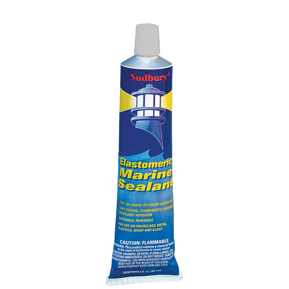 Sudbury Elastomeric 3 oz 89ml Sealant Tube  Clear 321