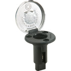 Attwood LightArmor PlugIn Base  3 Pin  Stainless Steel  Round 910R3PSB7