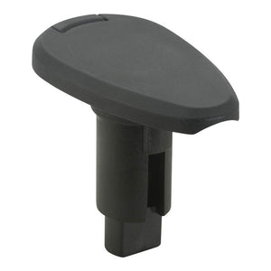 Attwood LightArmor PlugIn Base  2 Pin  Black  Teardrop 910T2PB7