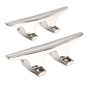 Attwood ZAMAK Chrome Plated Zinc Cleats  Pair  412 62446