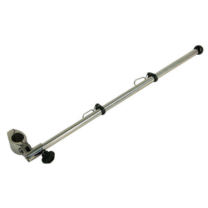 Whitecap ClampOn Flag Pole  12 Diameter Stainless Steel Clamp  Pole S5011