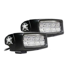 RIGID Industries SRQ PRO Back Up Light Kit  Surface Mount Diffused  Pair  Black 980023