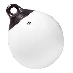 Taylor Made 18 Tuff End Inflatable Vinyl Buoy  White 1149