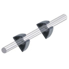 Perko Pole Storage Clips  Black  Pair 0477DP0BLK