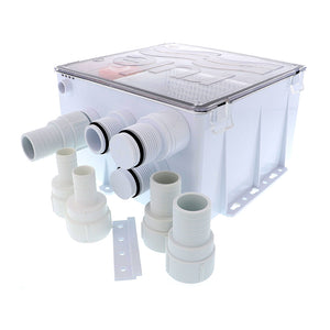 Rule Shower Drain Box w1100 GPH Pump  12V 99B