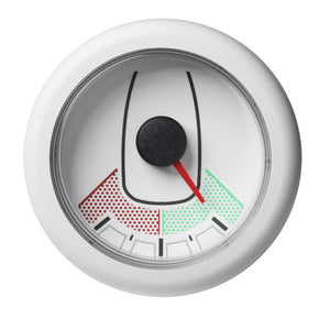 Veratron 52MM 2116 OceanLink Rudder Angle Gauge  LeftRight  White Dial  Bezel A2C1066090001