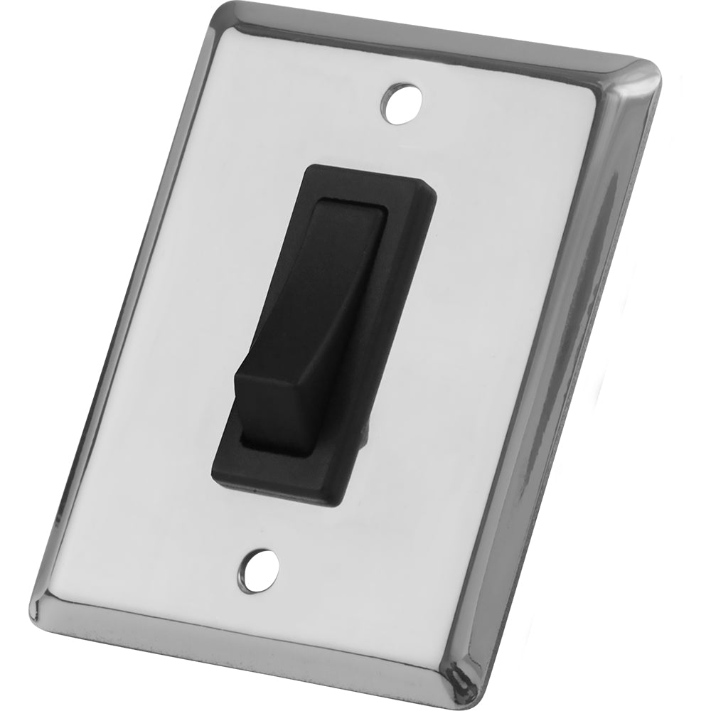 SeaDog Single Gang Wall Switch  Stainless Steel 4030101