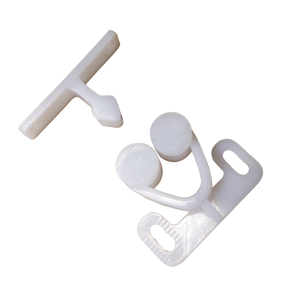 SeaDog Twin Roller Door Catch  White 2271411