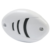 Marinco 12V DropIn Low Profile Horn wBlack  White Grills 10080
