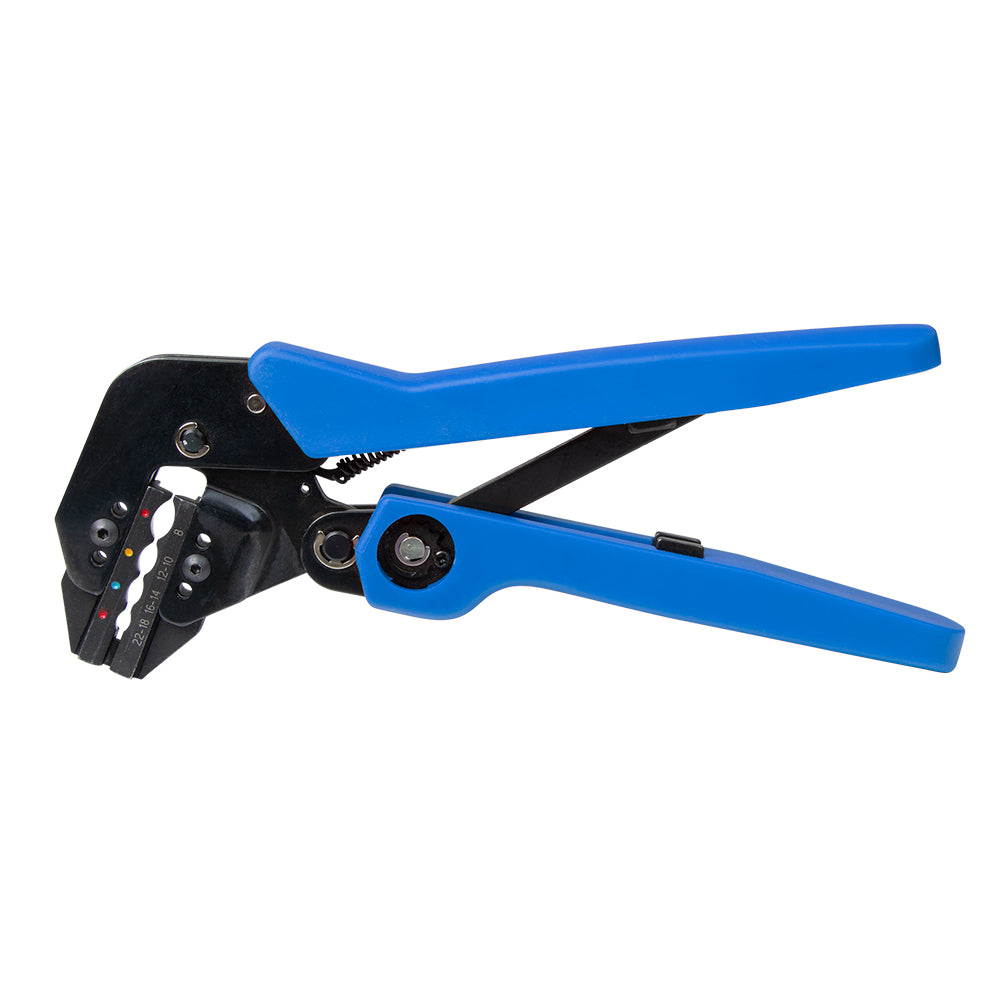 Ancor Angled 22 to 8 AWG Single Crimp Ratcheting Crimper 703015