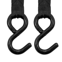Camco Retractable Tie Down Straps  2 Width 55 Bolt On 50030