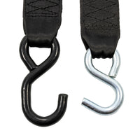 Camco Retractable Tie Down Straps  2 Width 6 Dual Hooks 50031