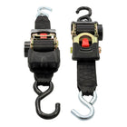Camco Retractable Tie Down Straps  2 Width 6 Dual Hooks 50031