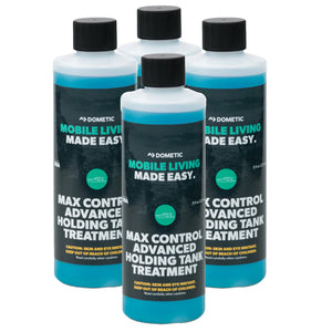 Dometic Max Control Holding Tank Deodorant  Four 4 Pack of 8oz Bottles  379700029