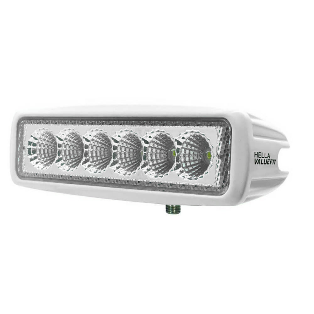 Hella Marine Value Fit Mini 6 LED Flood Light Bar  White 357203051