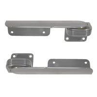 TACO Command Ratchet Hinges  938  Polished 316 Stainless Steel  Pair H250016