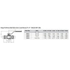 Viega ProPress 1 Zero Lead Bronze Ball Valve wStainless Stem  Double Press Connection  Smart Connect Technology 79933