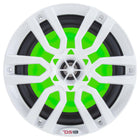 DS18 HYDRO 65 2Way Marine Speakers wRGB LED Lights 300W  White NXL6