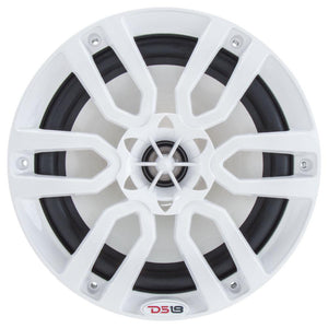 DS18 HYDRO 65 2Way Marine Speakers wRGB LED Lights 300W  White NXL6