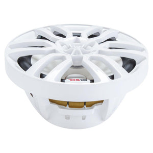 DS18 HYDRO 65 2Way Marine Speakers wRGB LED Lights 300W  White NXL6
