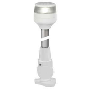Hella Marine 2nm All Round White Fold Down Pole Navigation Lamp  8  White Base 980960291