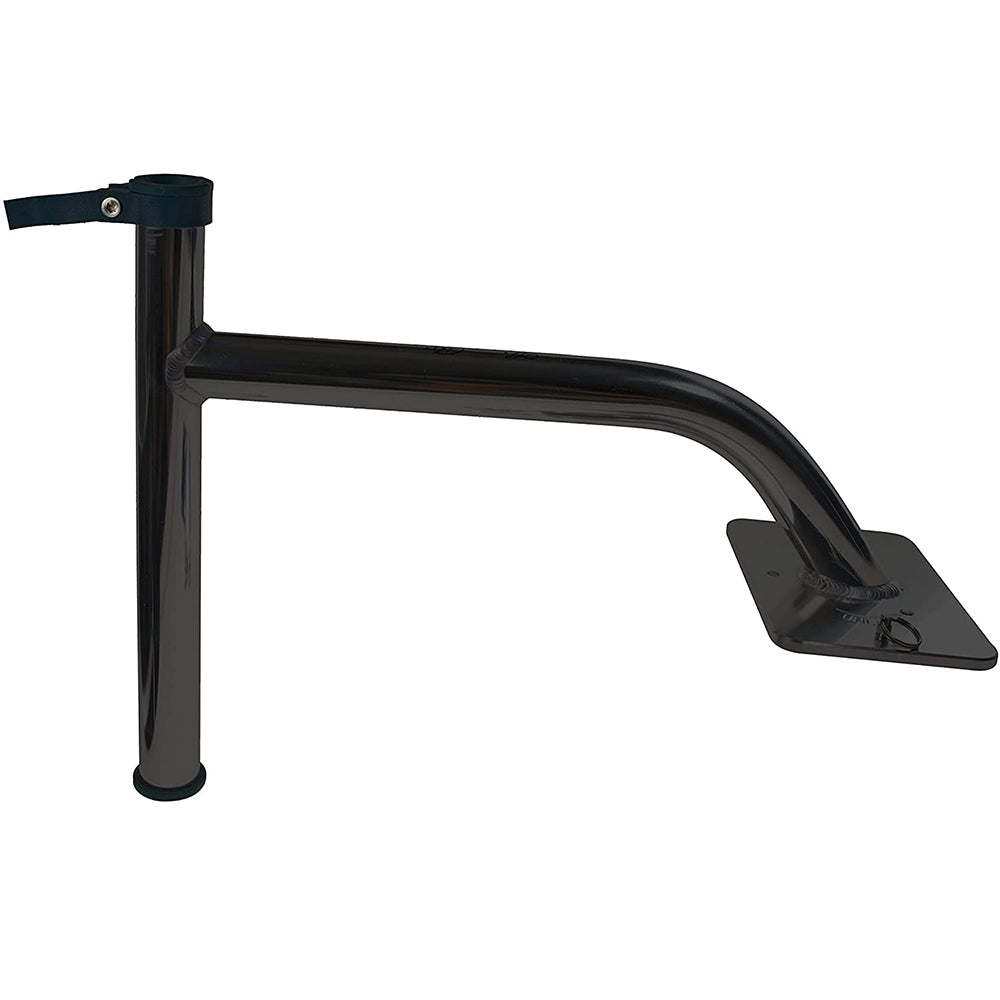 Panther 3 Quick Release King Pin Bow Mount Bracket  Black  Powder Coat KPB30B