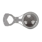 Camco ClampOn Rail Mounted Cup Holder  Large for Up to 2 Rail  Grey 53092