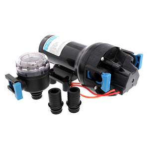 Jabsco ParMax HD6 Heavy Duty Water Pressure Pump  24V  6 GPM  40 PSI P602J215S3A