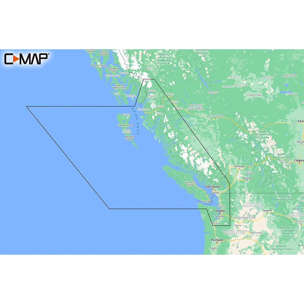 CMAP MNAY207MS Columbia  Puget Sound REVEAL Coastal Chart MNAY207MS