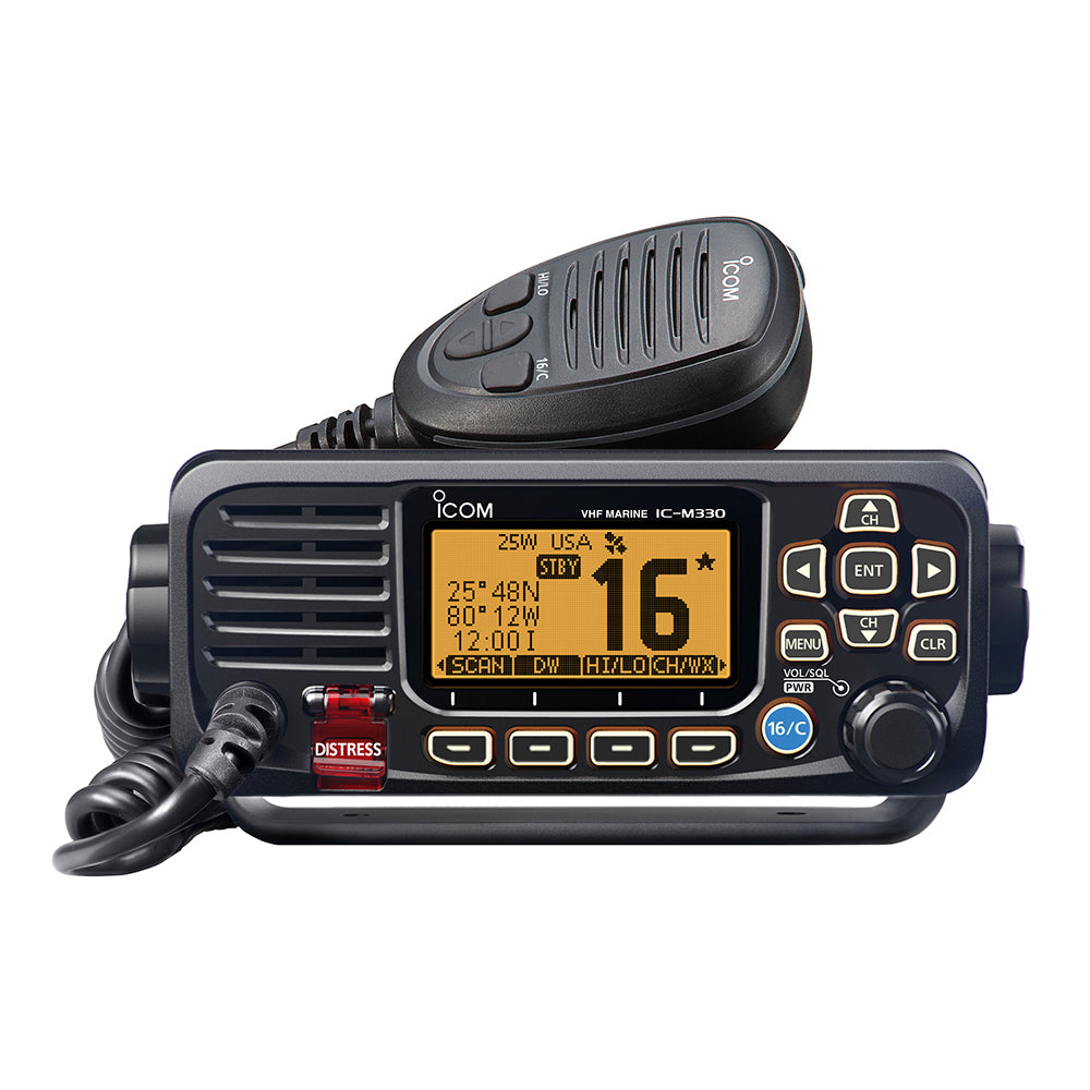 Icom M330 VHF Compact Radio  Black M330 51
