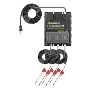 Minn Kota OnBoard Precision Charger MK318 PCL 3 Bank x 6 AMP LI Optimized Charger 1833181