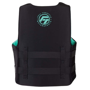 Full Throttle Adult RapidDry Life Jacket  SM  AquaBlack 14210050503022