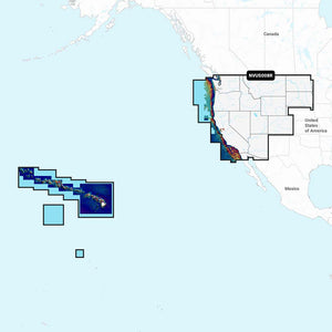 Garmin Navionics Vision NVUS008R US West 010C129200