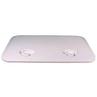 Beckson 14 x 24 Flush Hatch White  ASA Material  Acrylonitrile Styrene Acrylate HT1424AW