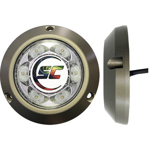 ShadowCaster SC3 Series Underwater Light  FullColor Change  12Color Standard or Unlimited Colors wShadowNET SC3CCALSM