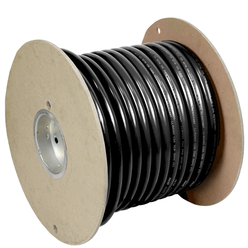Pacer Black 1 AWG Battery Cable  100 WUL1BK100