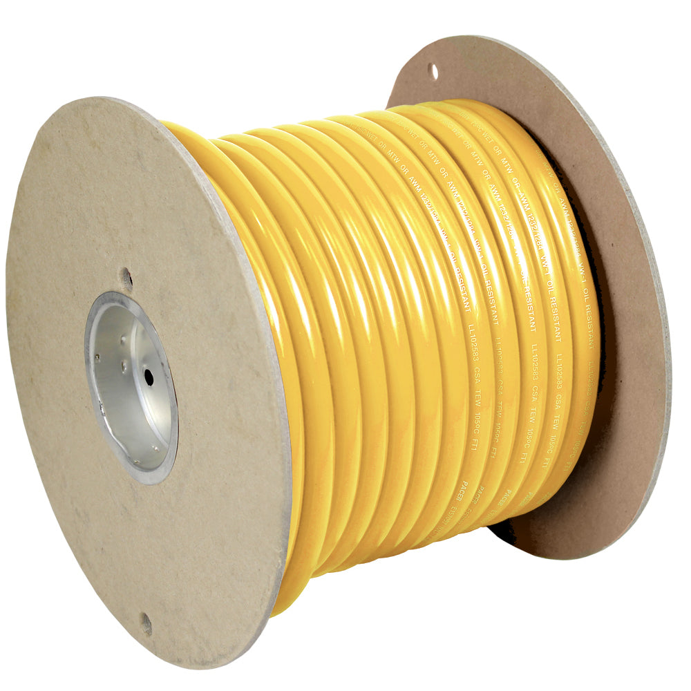 Pacer Yellow 1 AWG Battery Cable  100 WUL1YL100