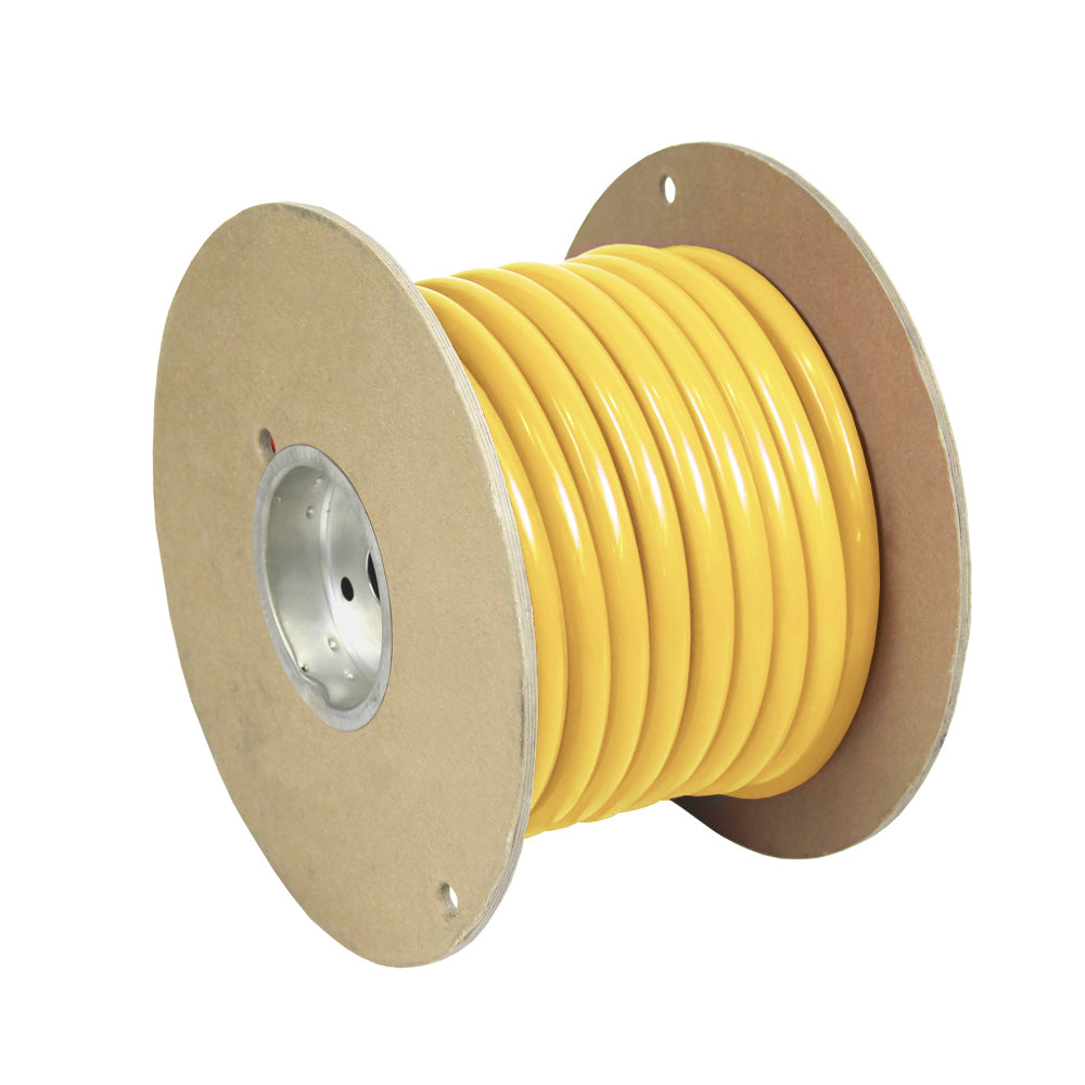 Pacer Yellow 20 AWG Battery Cable  25 WUL20YL25