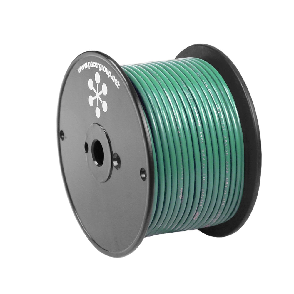 Pacer Green 10 AWG Primary Wire  100 WUL10GN100